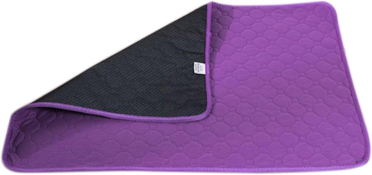Herbruikbare Plaspads - Hondenmat Trainingsmat - Zindelijkheidstraining Honden - Waterdicht en Lekvrij - 50 x 35 cm - Grijs