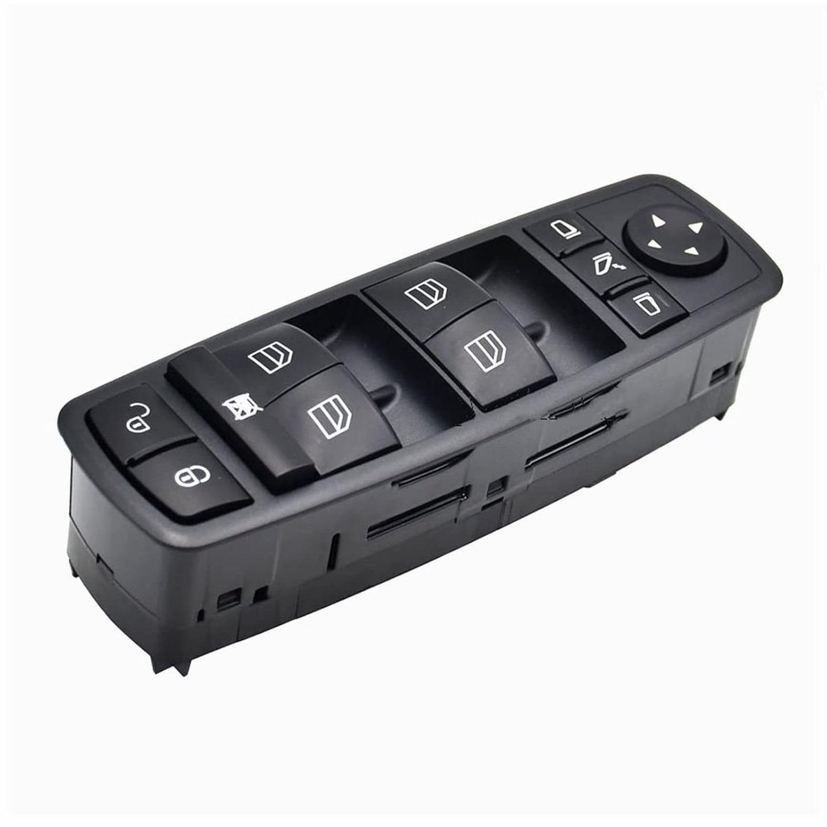Raamschakelaar Elektrisch - Venster Lifter Knop - Autoruit Bediening - Hoge Precisie Gevoeligheid - 17x5.5 cm - Zwart