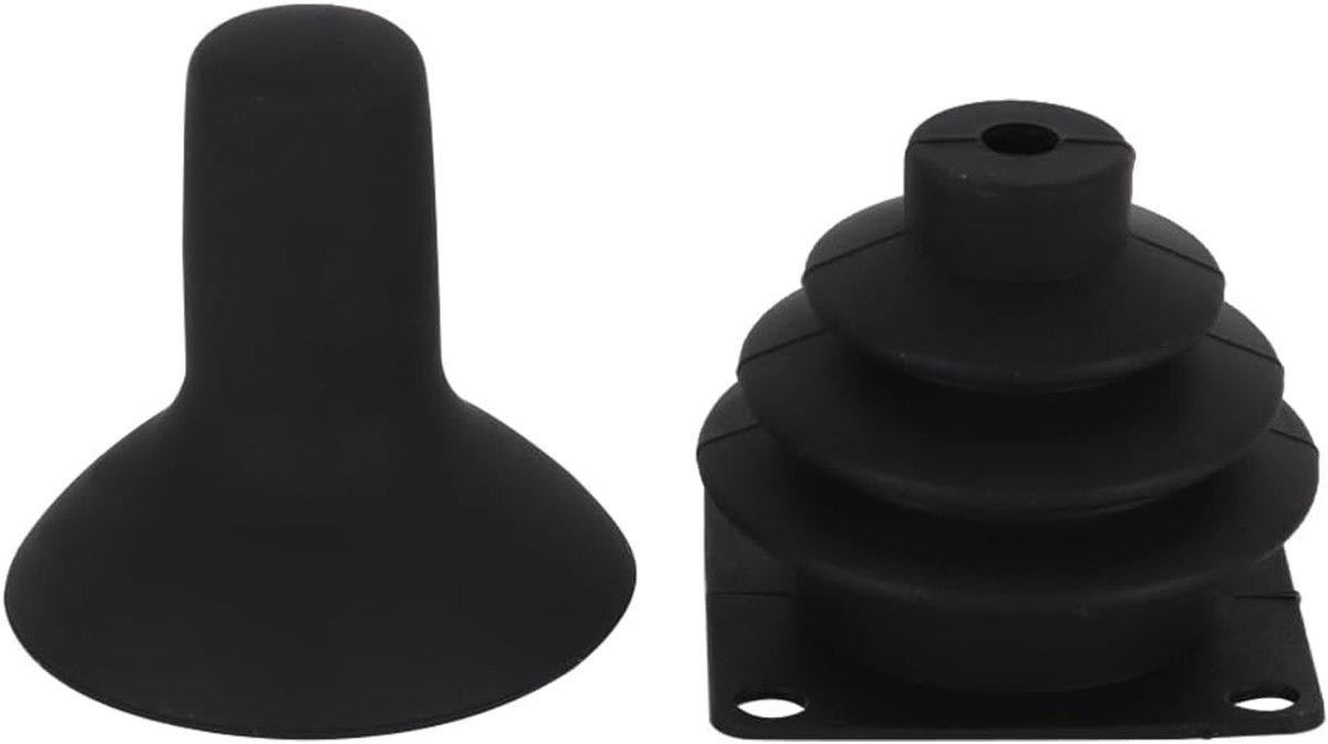 Joystick controller knoppen set - zwarte siliconen accessoires - duurzaam en flexibel - voor elektrische rolstoelen - SnelShoppen