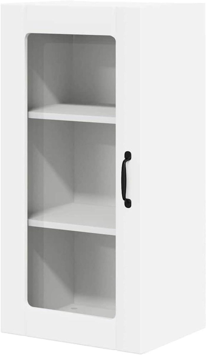 Keukenkast met rek - Hangende opbergkast - Keuken organiseren - Wandmontage voor extra ruimte