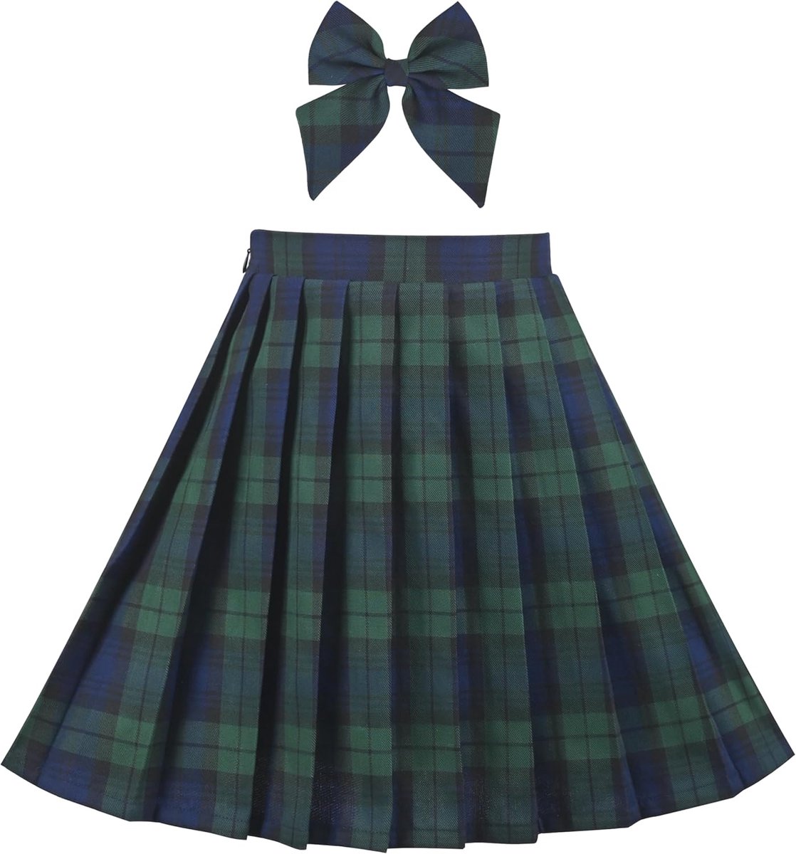 Meisjesrok schooluniform rood tartan 4-14 jaar - klassieke stijl - comfortabel voor dagelijks gebruik - SnelShoppen