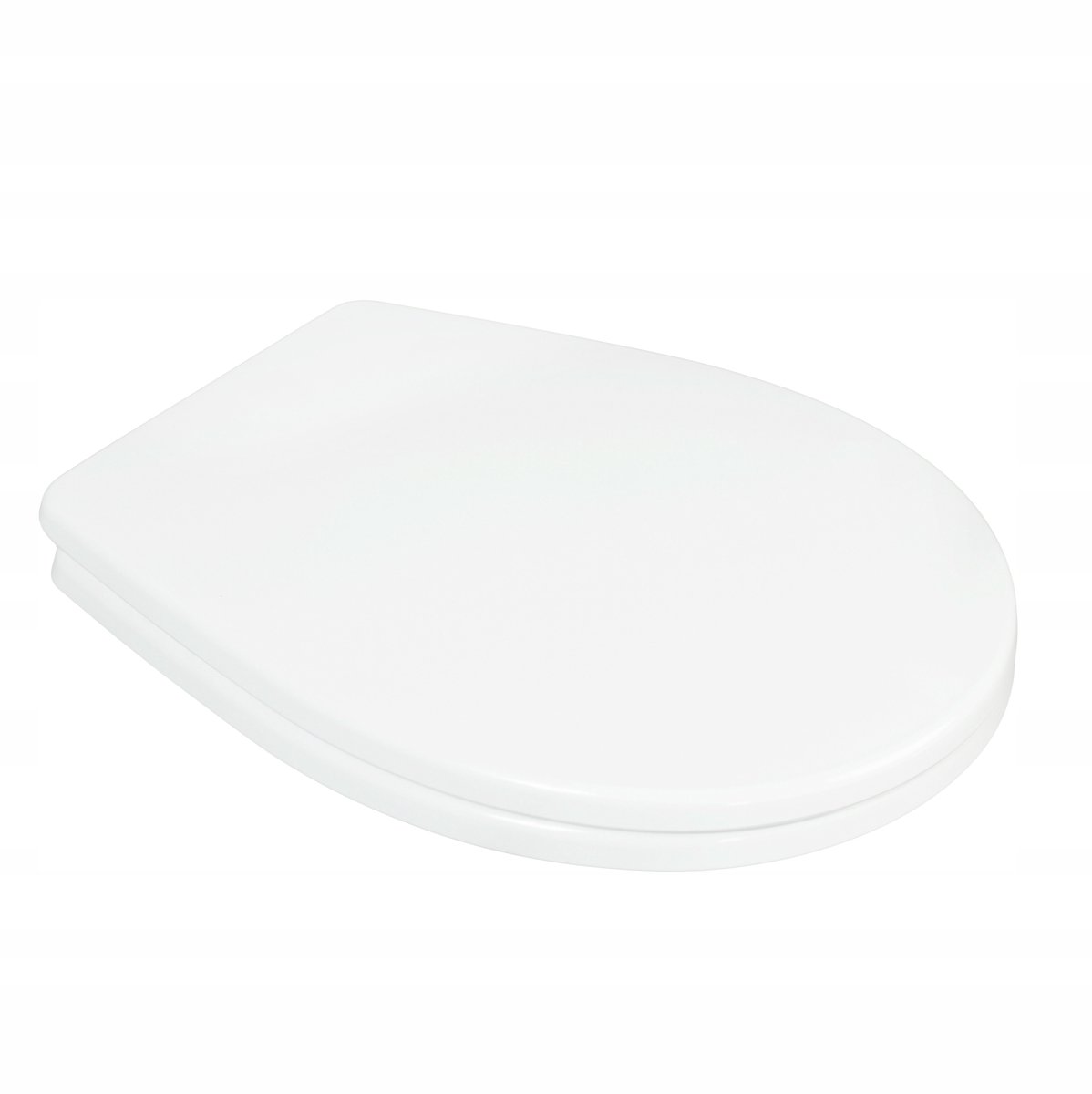 Markless Soft Close Toiletbril - Wit Polypropyleen