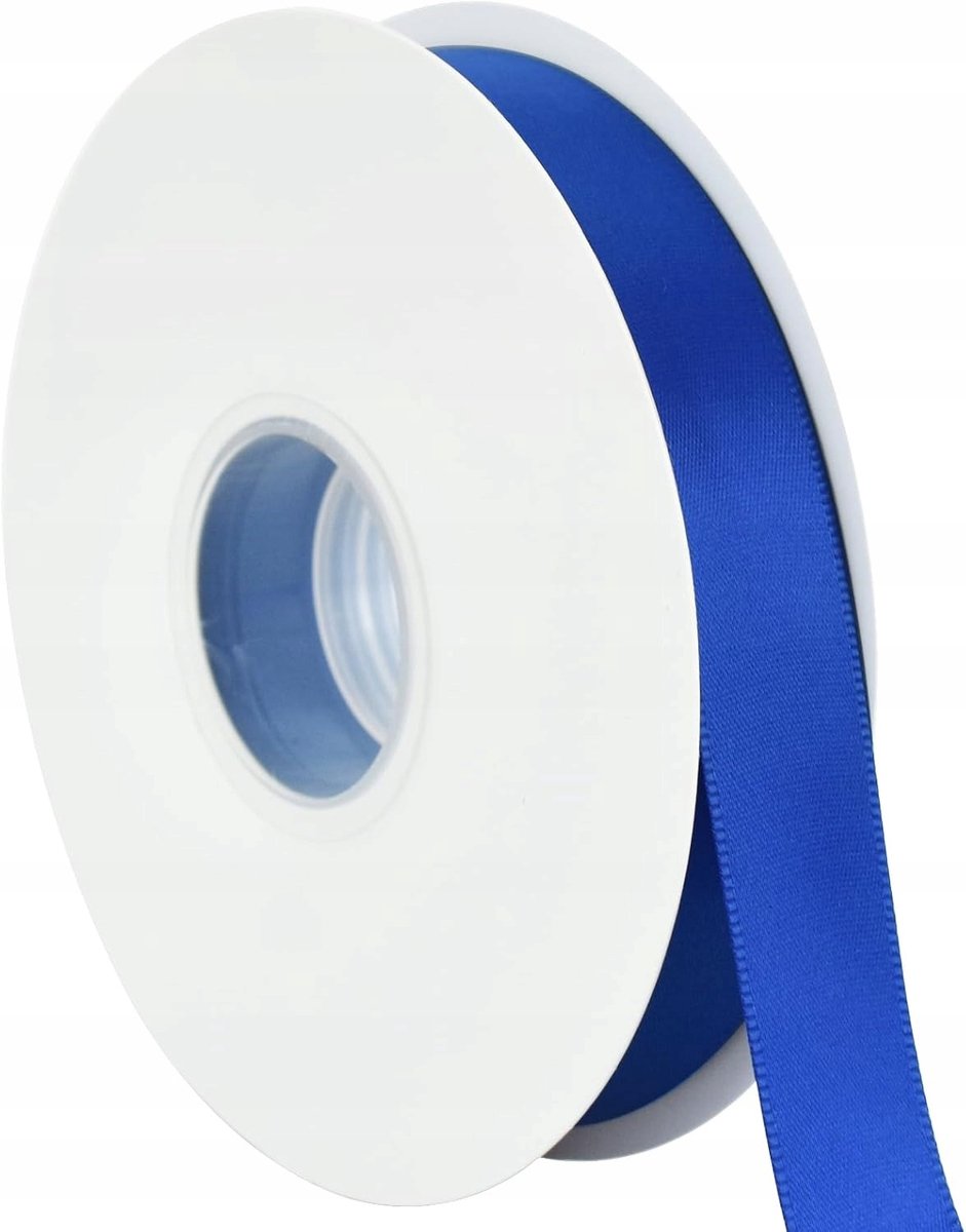 Donkerblauw Satijnlint - 2,5m x 2cm - Decoratie & Cadeauverpakking