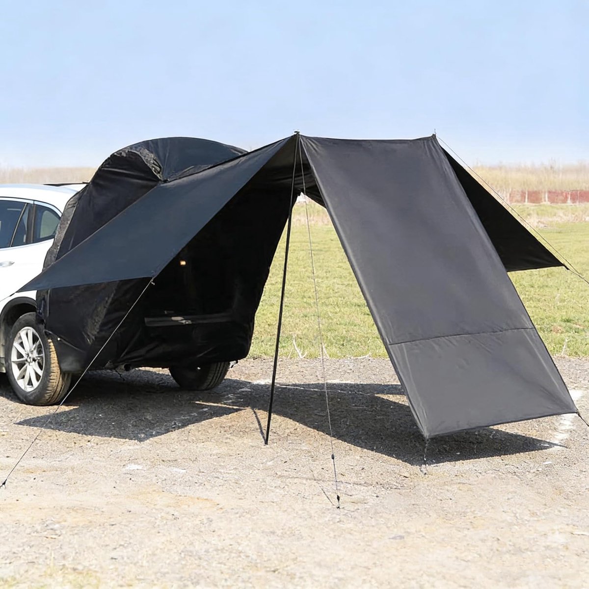 Auto achterklep tent voor 2-4 personen - waterdichte Oxford canopy - wind- en zonbescherming - ideaal voor camping - ShopVlot