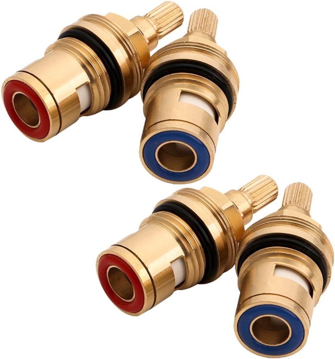 Faucet cartridge 1/2 inch - keramisch - eenvoudig te gebruiken - vervangingsonderdeel voor kranen - ShopVlot