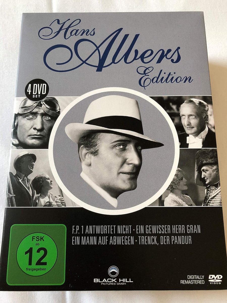 Hans Albers editie - verzamelobject - uniek ontwerp - perfect voor filmliefhebbers - ShopVlot
