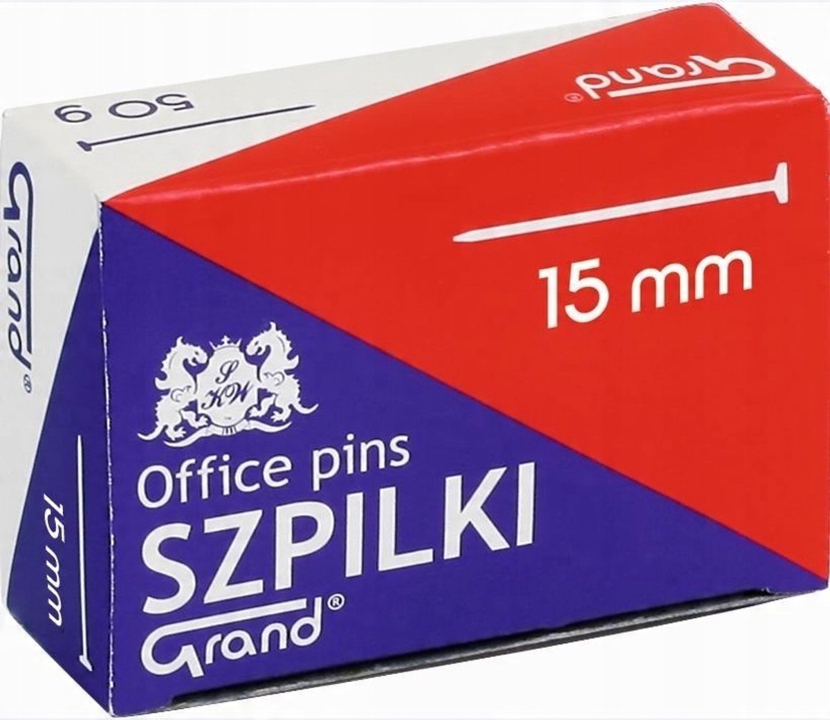 Merkloze Korte 15mm Duimspijkers voor Prikborden - 50g Set