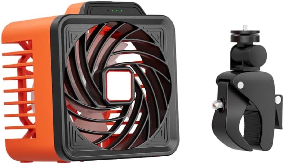 Ventilator voor auto - USB ventilator clip ventilator - Persoonlijke koeling - Stille werking