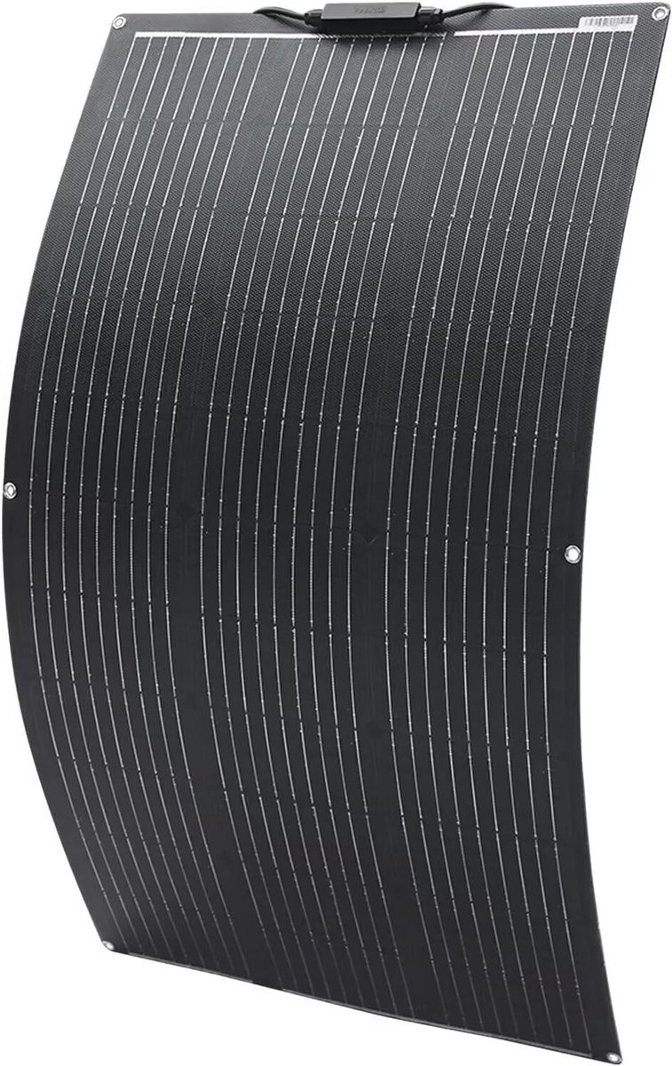 Zonnepaneel 100 Watt - Flexibel ETFE - Monokristallijn - Ideaal voor boten en campers - ShopVlot