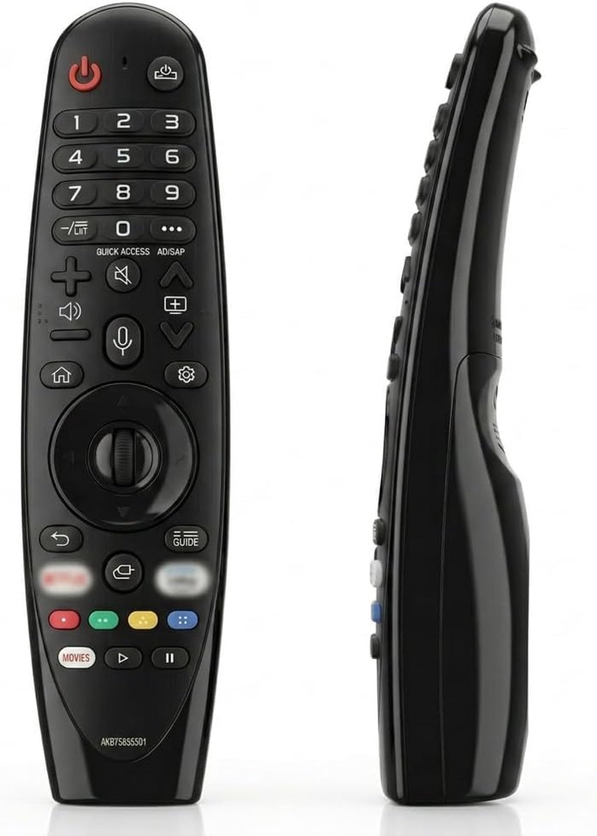Universele afstandsbediening voor LG - vervangende Magic Remote - compatibel met Smart en 4K TV's - ShopVlot