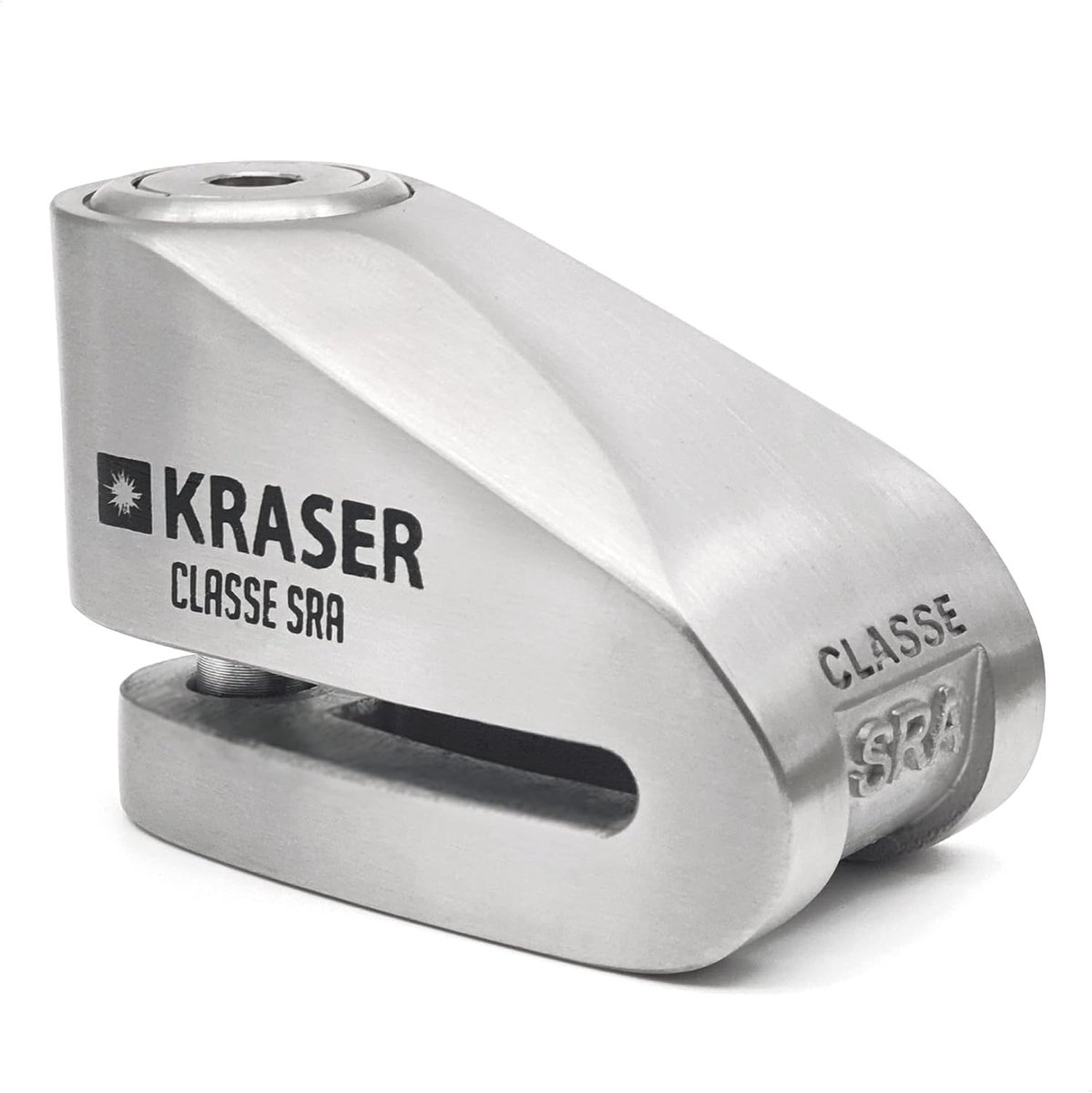 SnelShoppen - Antidiefstal Schijfslot voor Motor en Scooter, RVS Disc Lock met 10 mm Bevestigingsas, 3 Sleutels + Multifunctionele Herinneringskabel