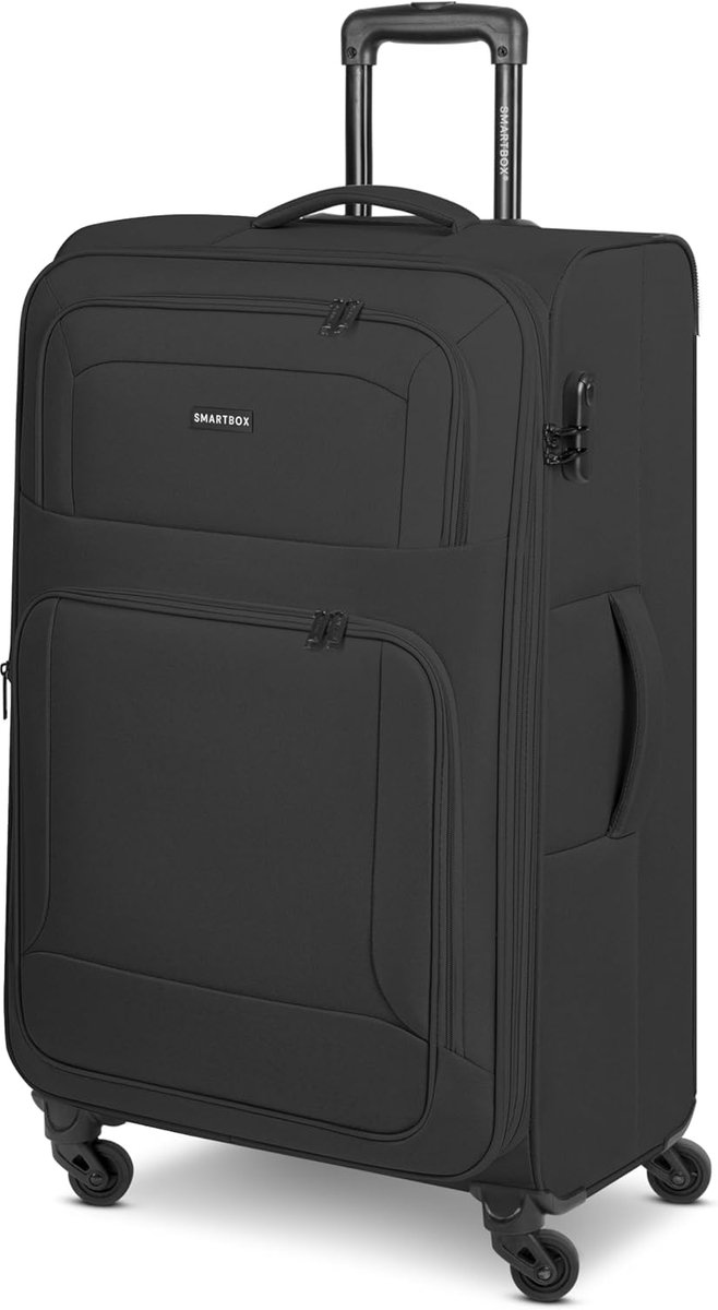 Reiskoffer L (78 cm) - Zacht materiaal - Uitbreidbaar tot 110 liter - Perfect voor lange reizen - ShopVlot