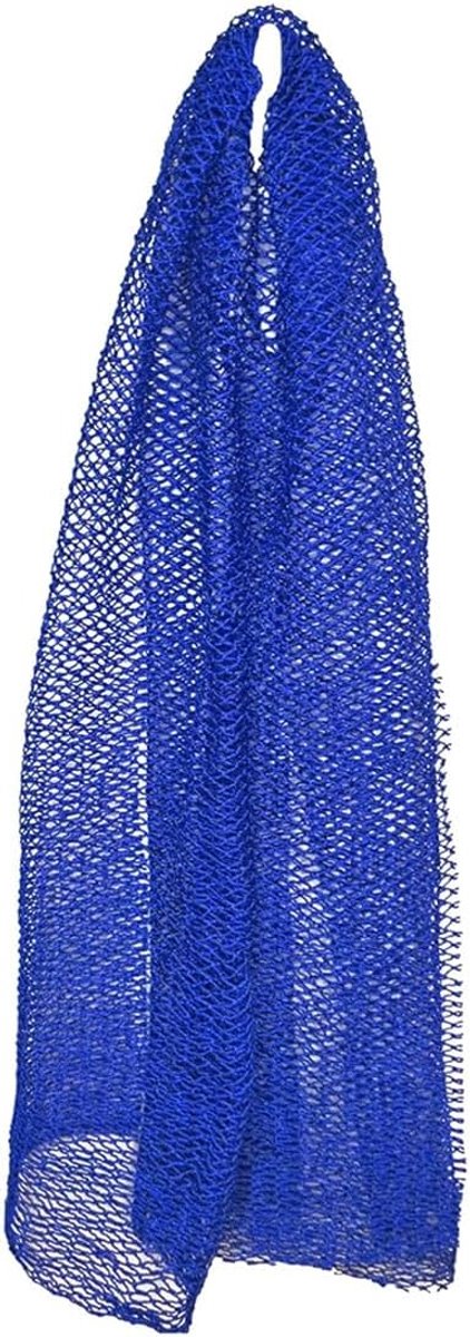 Exfoliërende spons 75x30 cm - nylon - stretchbaar - ideaal voor het scrubben van huid en hoofdhuid - SnelShoppen