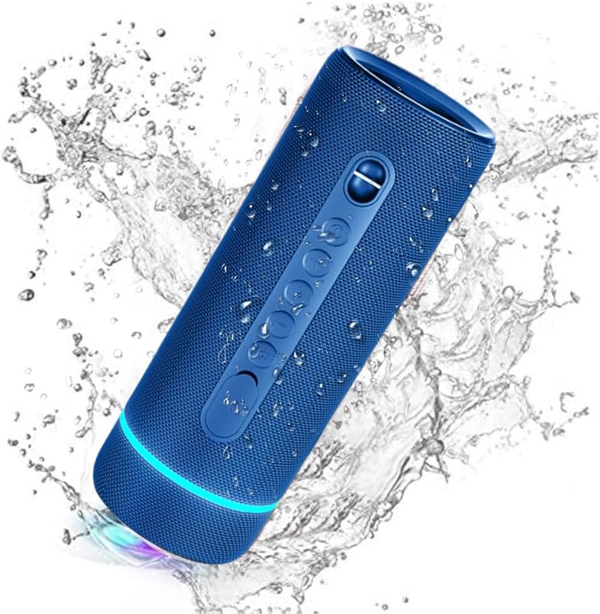 Draagbare Bluetooth Luidspreker - Draadloze Speaker - Muziek Luisteren Buiten - 30W Krachtig Geluid - 25 Uur Speeltijd - Blauw