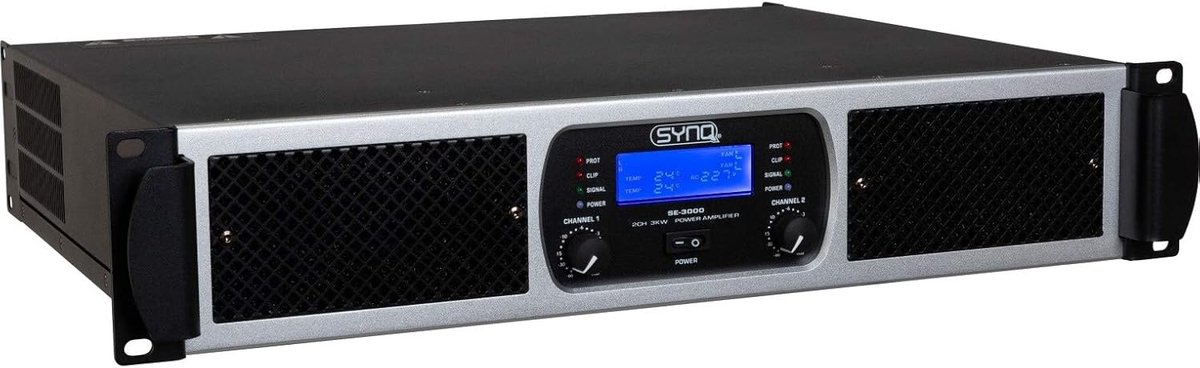 Audio versterker 2x1500Wrms @ 4ohms - Professionele kwaliteit - Ideaal voor evenementen - SnelShoppen