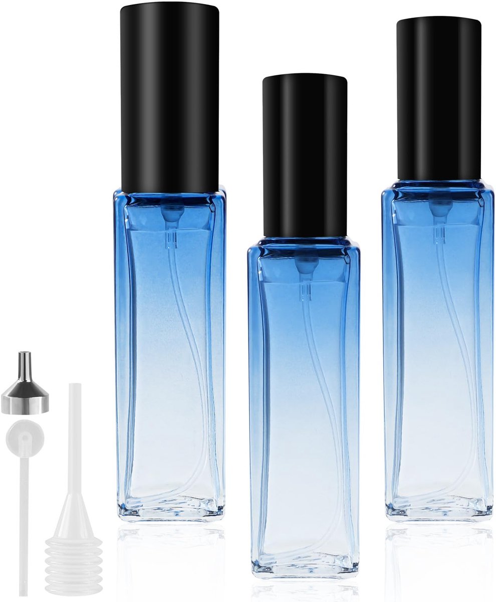 Parfum verstuiver 20 ml - navulbaar - helderglas - draagbaar voor dagelijks gebruik - SnelShoppen