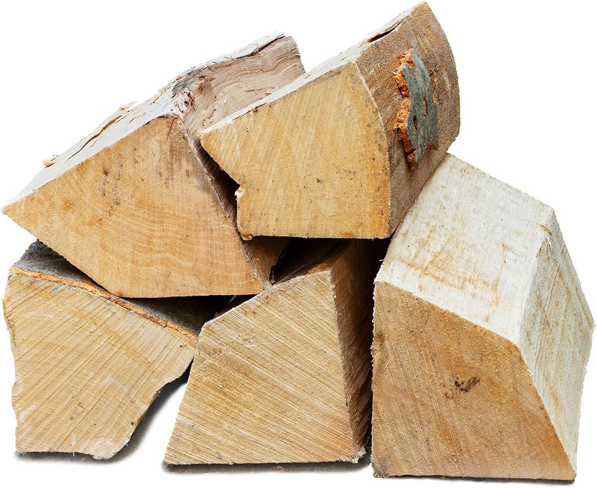 Hout, haardhout, keuze uit 5 tot 500 kg, voor oven en open haard, vuurschaal, grill, beuken, brandhout, beukenhout, houtblokken, 25 cm, kamergedroogd, hoeveelheid: 5 kg | 5 kg, 25 cm, gedroogd, beukenhout, haardhout met schors, open haard, grill