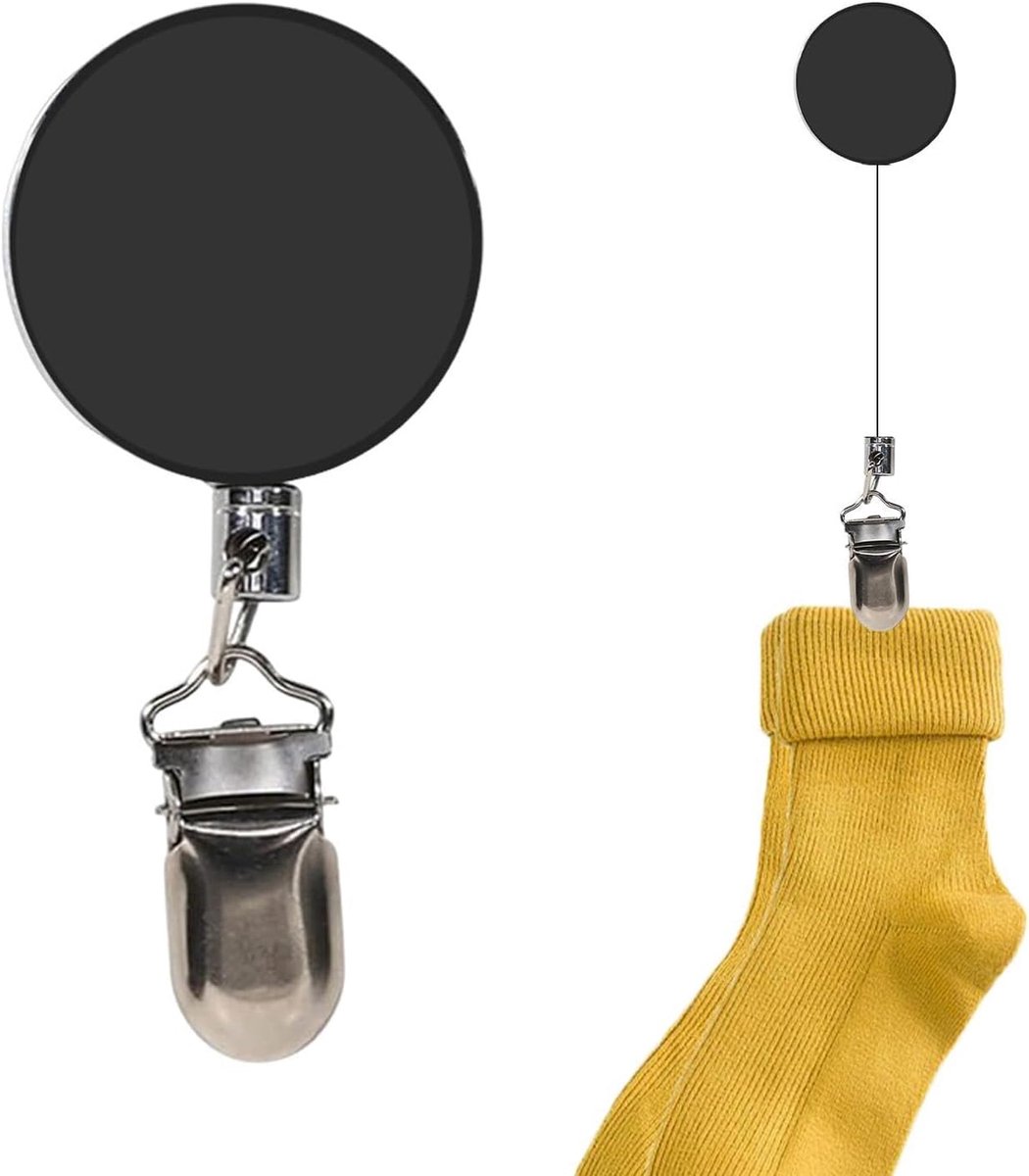 Handdoekhouder, Intrekbare No-Boor Wandmontage Haak | Handdoekhanger Badkamer Accessoires | Voor Thuis Keuken Douche Appartement RV Kantoor Boerderij Jas Portemonnee Tas Hoed Tool