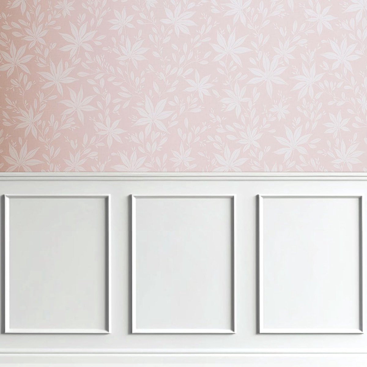 Accent muur sierlijst set van 2 - voorgesneden 40 cm x 61 cm - zelfklevend lambrisering - SnelShoppen