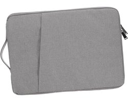 Laptop Tas - Tablethoes Laptoptas - Bescherming Laptop - Schokbestendig - 42 x 30 x 3 cm - Grijs