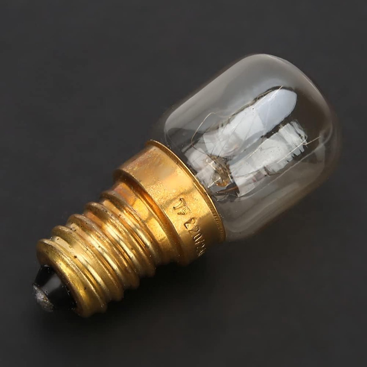 Gloeilampen, 300 ℃ Hoge Temperatuur Weerstand Messing Lampvoet voor Magnetron Vervangende Onderdelen (15W)