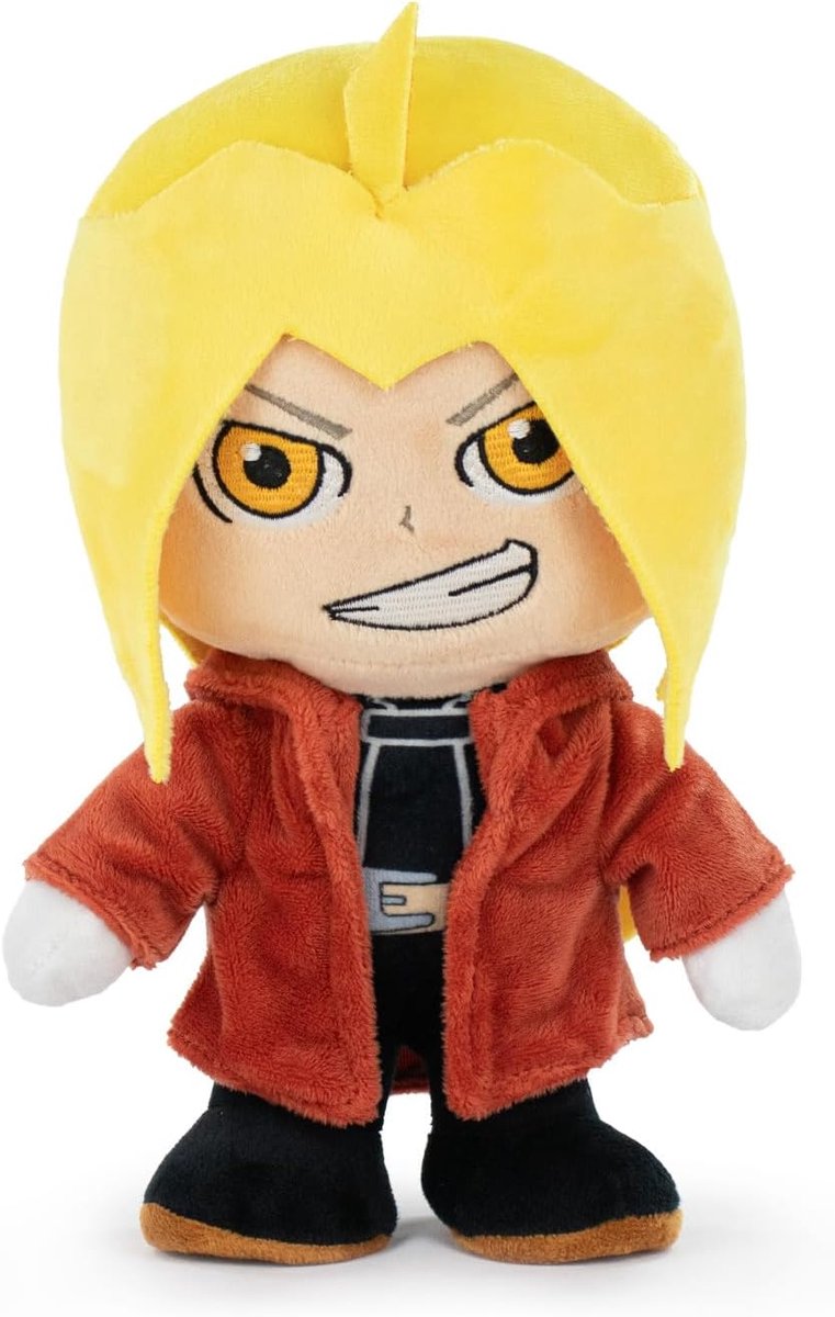 Fullmetal Alchemist karakters Knuffel - 26 centimeter - Edward, Alphonse - Super zachte kwaliteit (Edward)