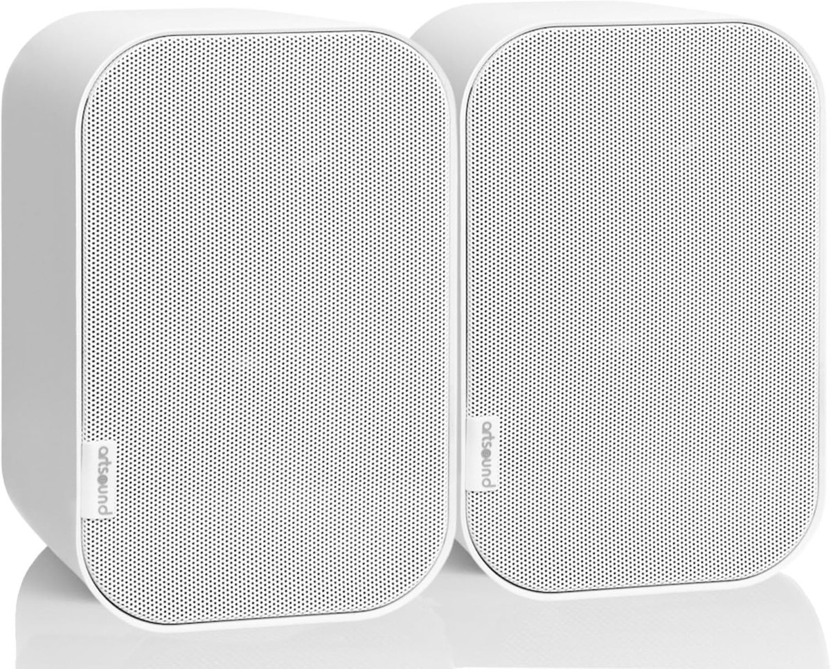 Passieve luidsprekers set van 2 - 2-weg HiFi speakers - 20-100 Watt - Voor grote ruimtes zoals keuken en café - SnelShoppen