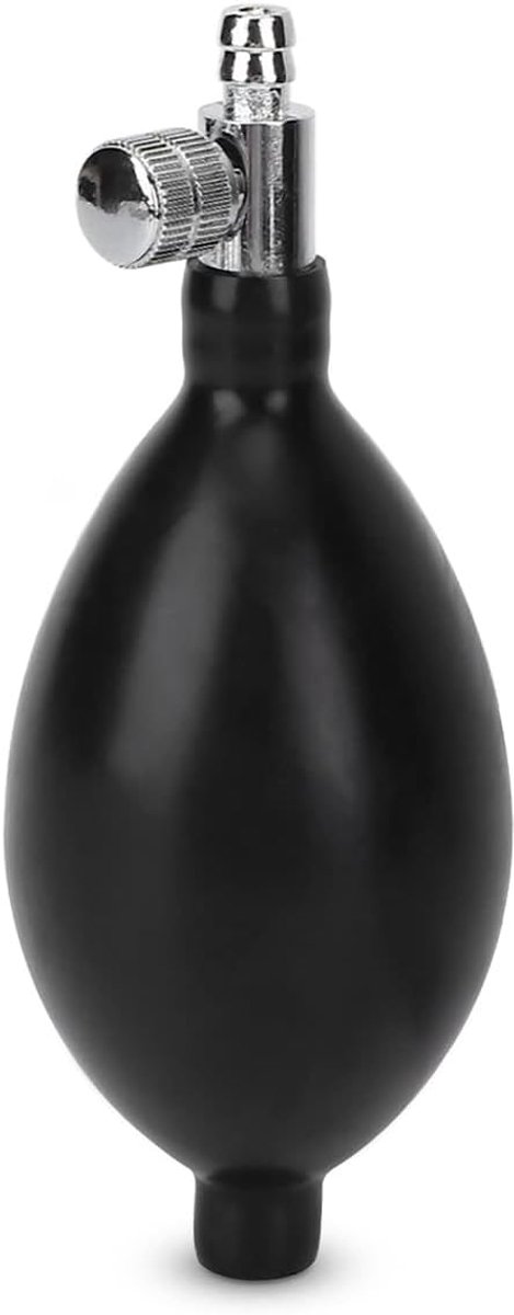 Vervangende bloeddrukpomp, PVC verstelbare latexbolpomp, handmatige druk met luchtuitlaatventiel voor bloeddrukmeter, tractieapparaat
