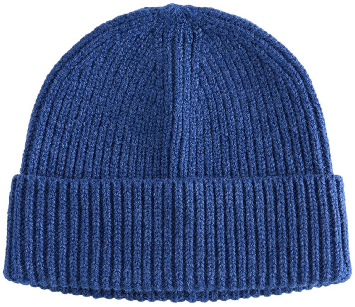 Next - Heren - Gebreide beanie - Blauw
