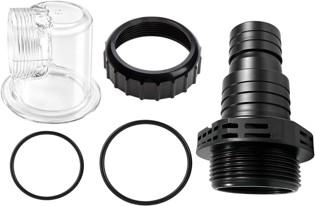 Voorfilterdeksel Voor Zwembadcirculatiepomp | Reserveonderdeel Met O-Ringen, Compatibel Met SPS25, SPS50, SPS75, SPS100 En SPS100-1 (C)