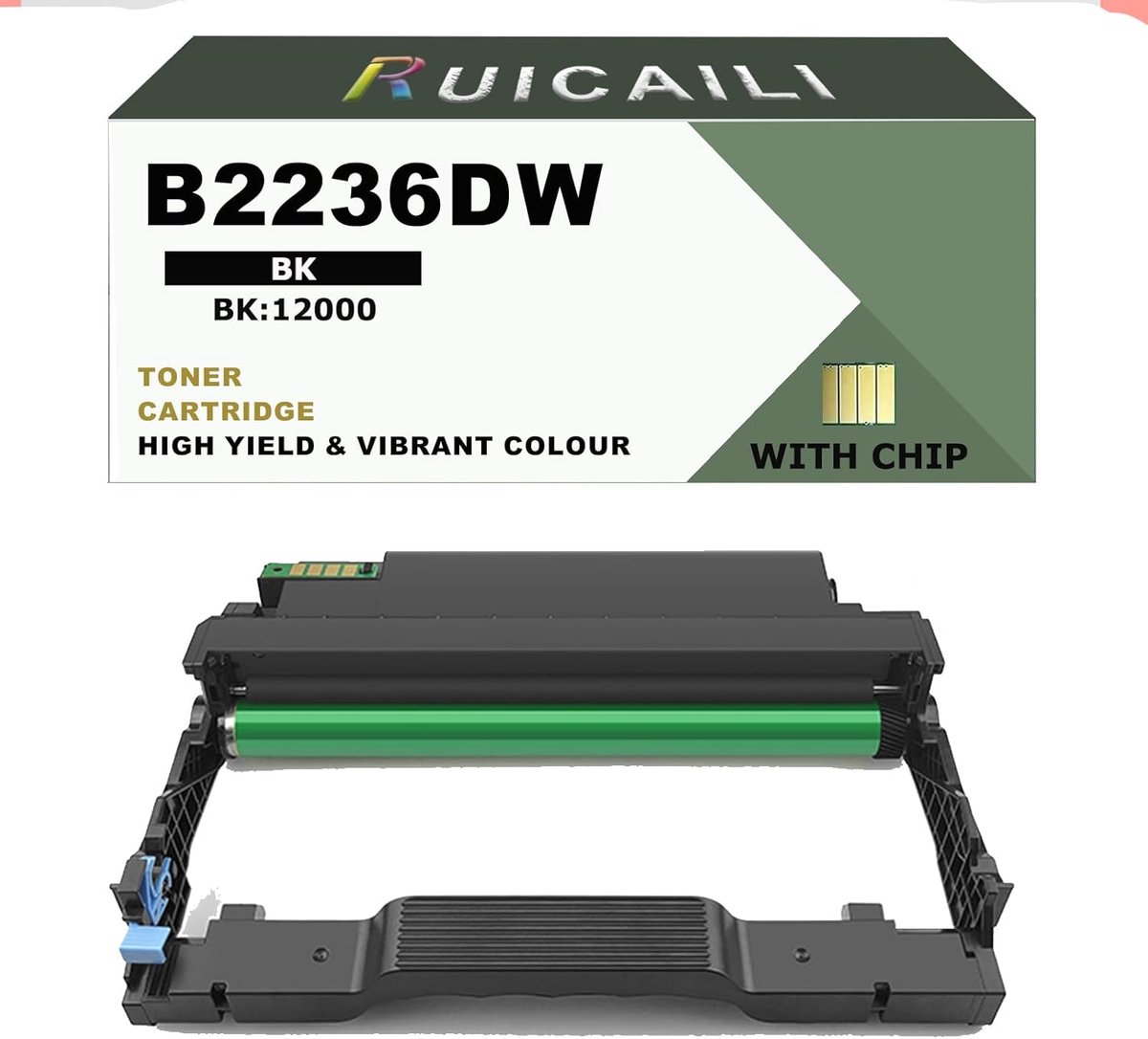 Imaging Drum Unit Zwart - Geschikt voor Lexmark B2236dw - Hoge opbrengst 12000 pagina's - Betrouwbare printkwaliteit - ShopVlot