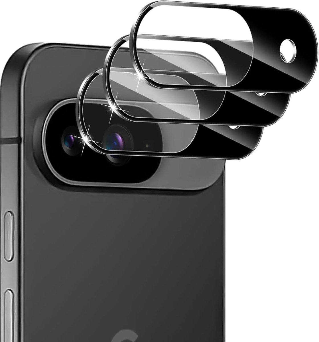 Camera Lens Protector voor Google Pixel 9 5G - 9H Hardheid - Glas Templado - Bescherming tegen Krassen - ShopVlot