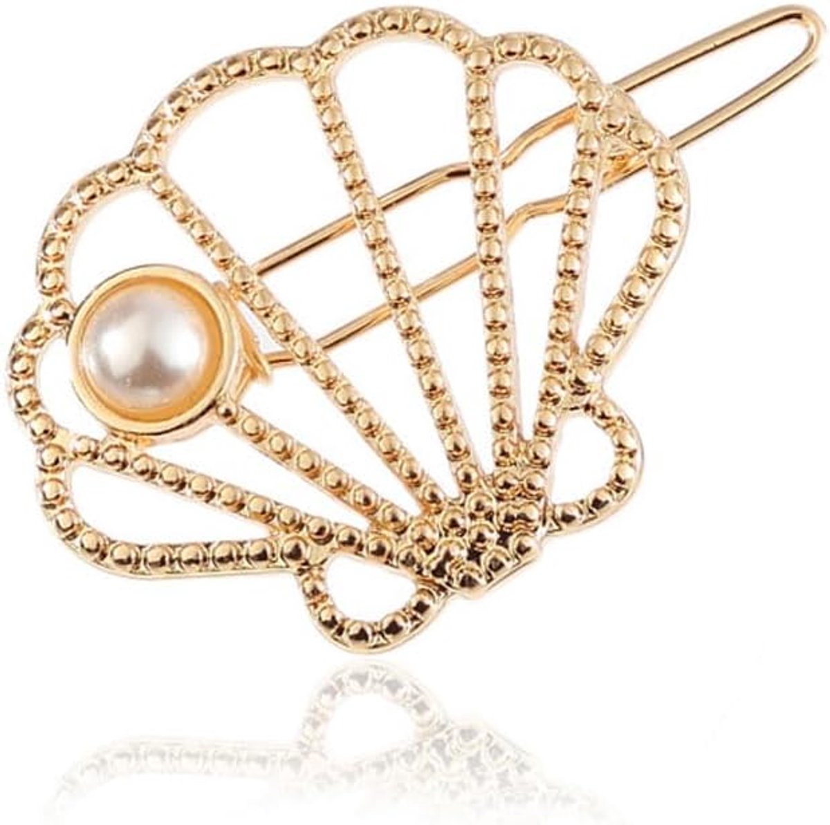 Haarspelden voor Vrouwen - Metalen Haaraccessoires - Goudkleurig - Perfect voor Bruidskapsels - ShopVlot