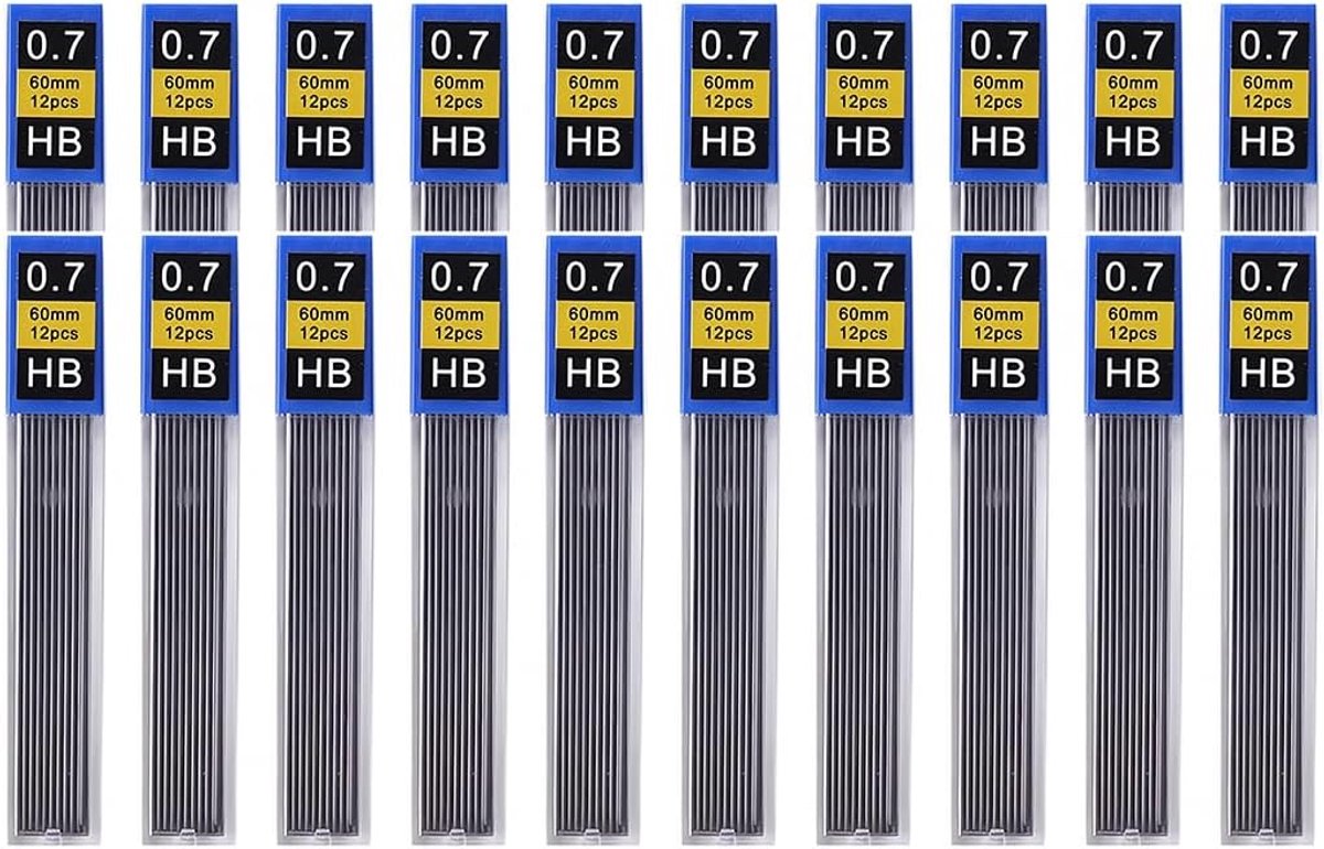 Vullingen voor potlood 0.7mm - 240 stuks - Hoge kwaliteit - Ideaal voor studenten - ShopVlot