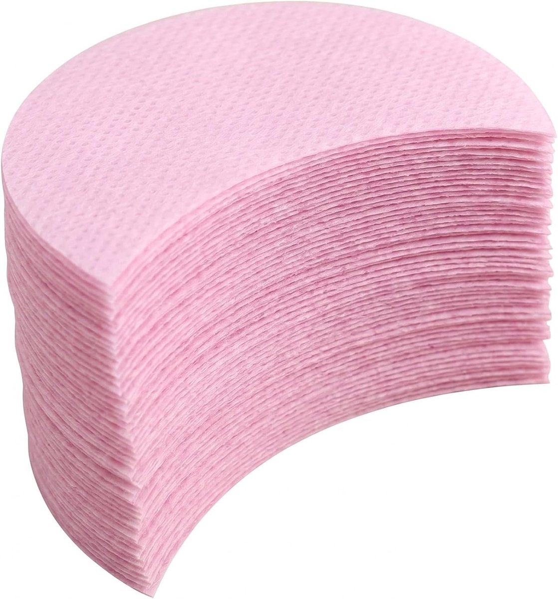 Oogschaduwbeschermpads 200 stuks - roze wegwerp - zachte vliesstof - huidvriendelijk en ademend - ShopVlot