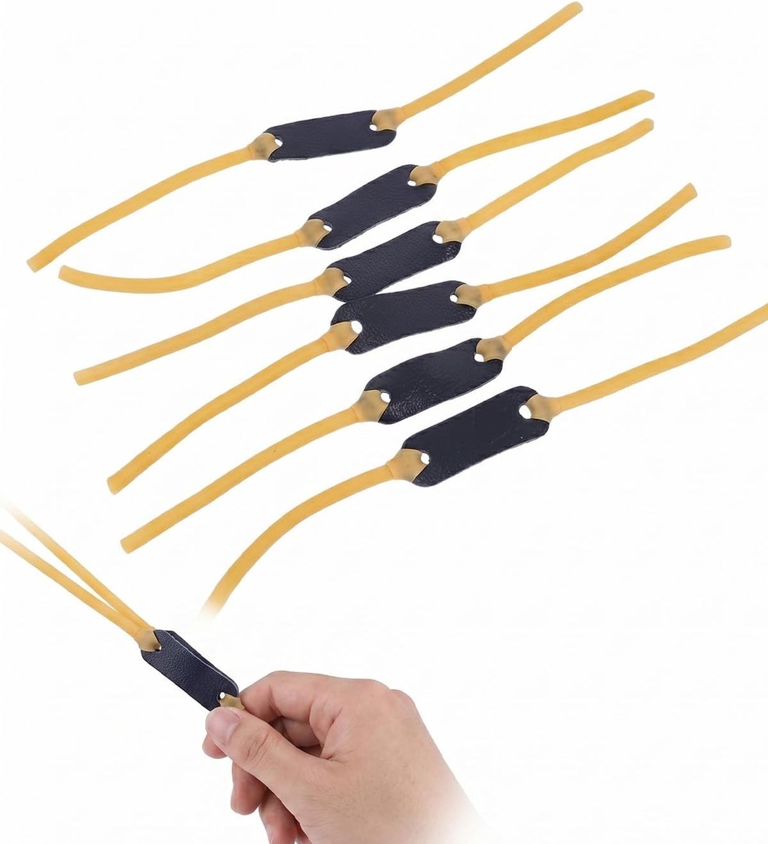 Rubber banden voor zwille 6 stuks - krachtig en duurzaam - precisie voor buiten schieten - ideaal voor training - ShopVlot