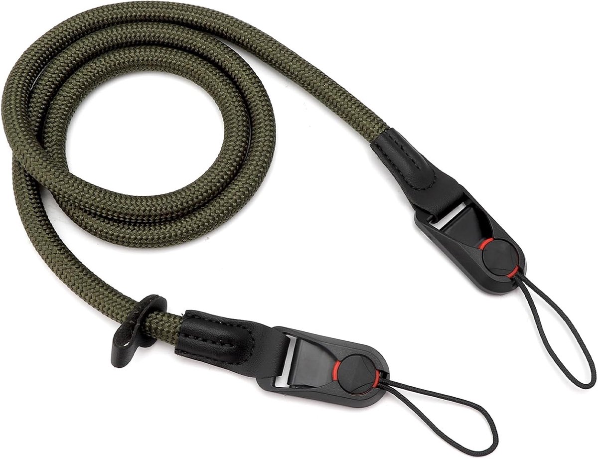 Camera Strap - groen - klimband - ideaal voor SLR en DSLR - ShopVlot
