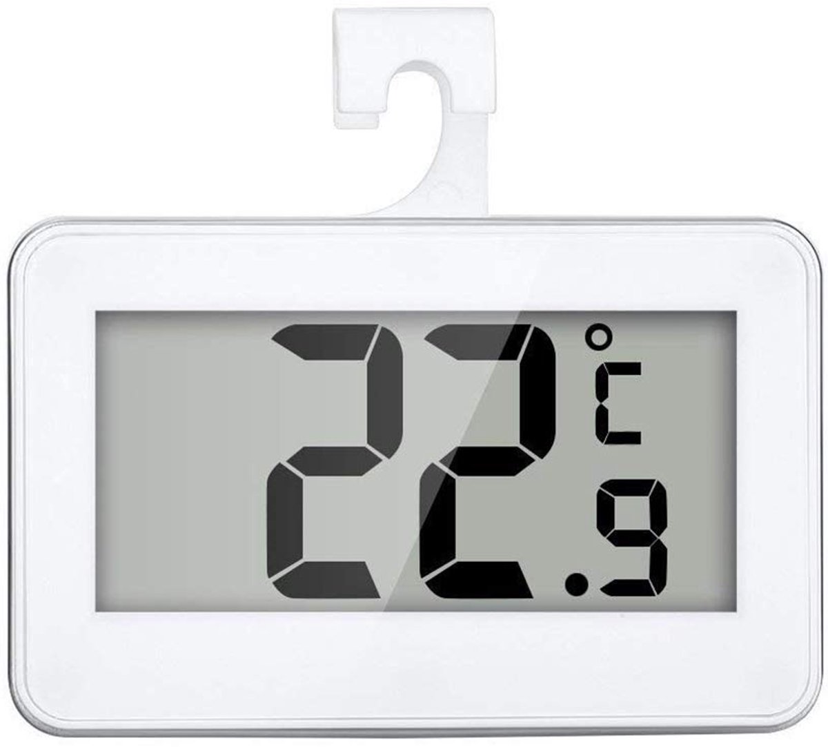 Koelkastthermometer - Digitale Screen met Magnetische Stand - Waterdichte Thermometer - ShopVlot