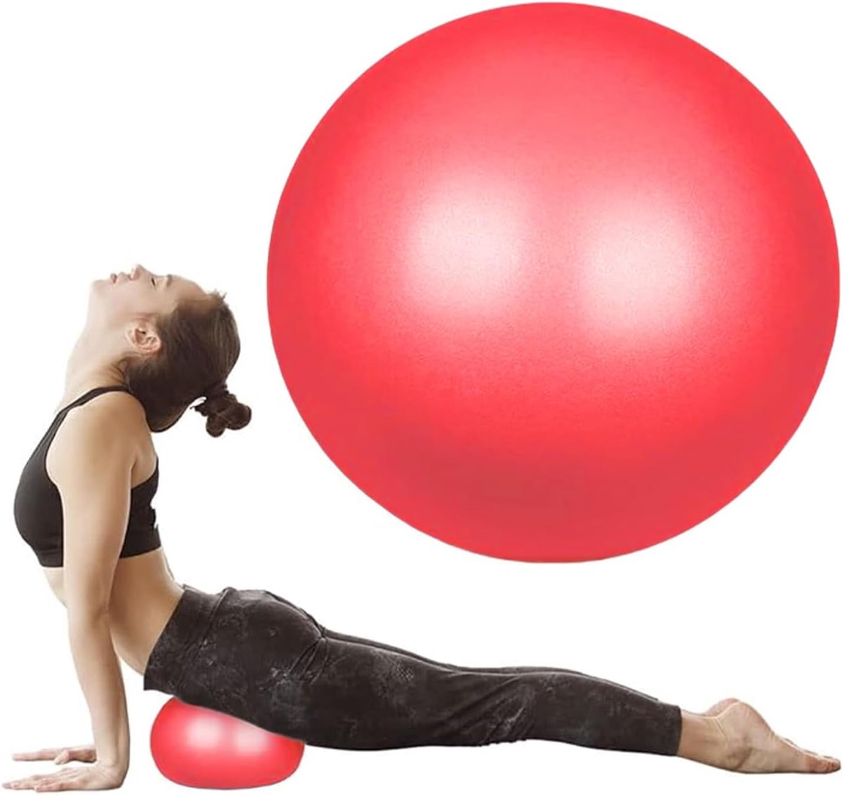 Mini Pilates bal 25 cm - Anti-burst fitness bal - Duurzaam materiaal - Ideaal voor yoga en Pilates - ShopVlot