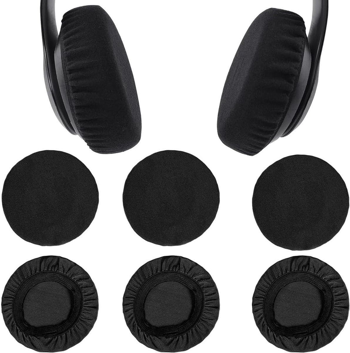 Hoofdtelefoon Covers - Flexibele Lycra - Zweetbescherming - Perfect voor de sportschool - ShopVlot