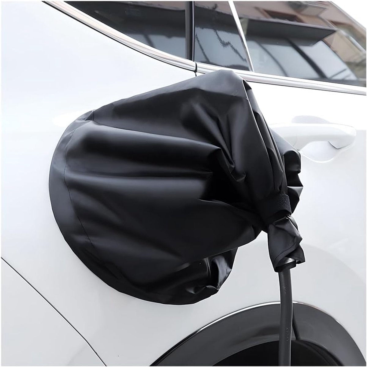 Magnetische hoes voor EV-laadpoort - waterdicht polyester - zon- en hittebescherming - ShopVlot