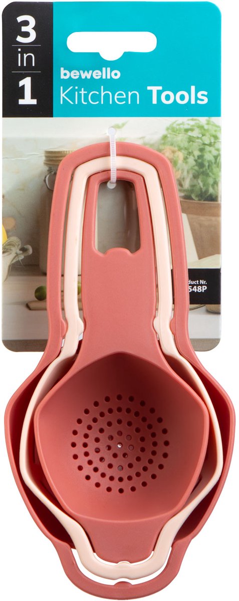 Keuken 3 in 1 set - 15,3 x 7,5 x 7,6 cm 1 Stuks [57548P]