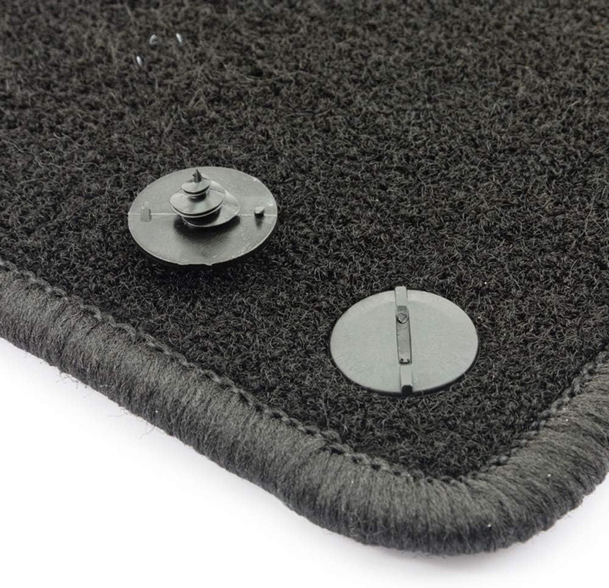 Universele mat clips - 4 stuks voor 2 matten - stevig ontwerp - eenvoudig te monteren - SnelShoppen