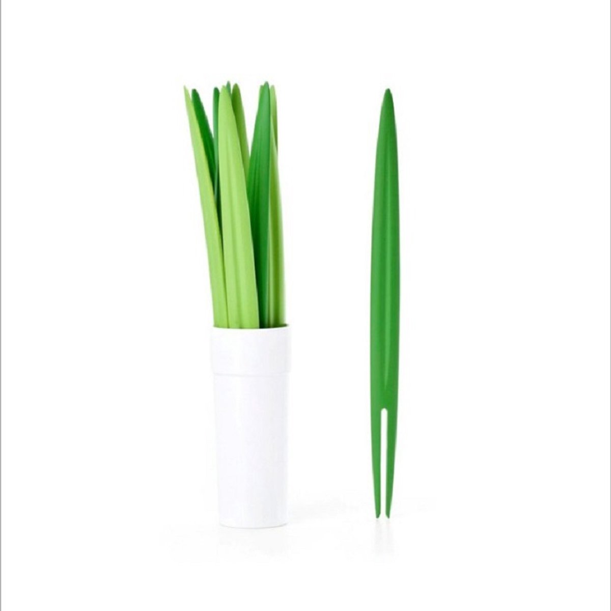 Cocktailvorkjes - PP materiaal 11,5cm 10 stuks kleine prikkers voor hapjes desserts feesttafel en thuis gezelligheidsmaaltijden
