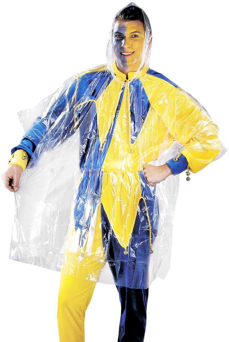 Transparante Regencape