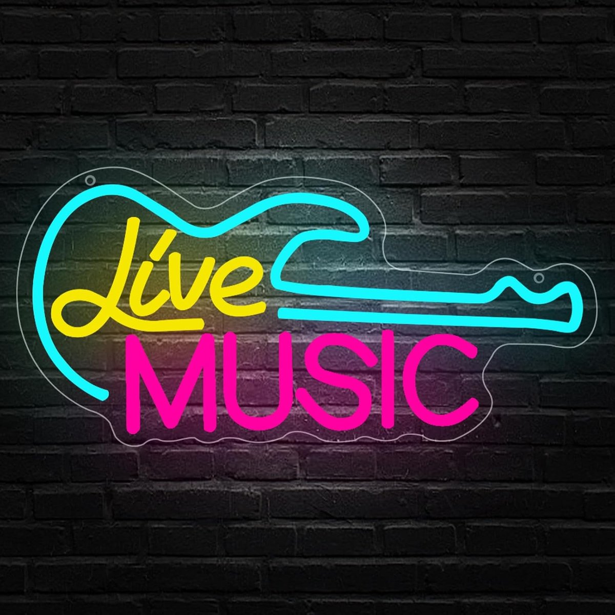 LED Neon Sign - Dimbare verlichting - Muziek thema - Creëer een levendige sfeer - ShopVlot