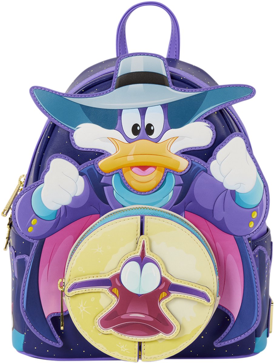 DARKWING DUCK GLOW LOUNGEFLY MINI BACKPACK