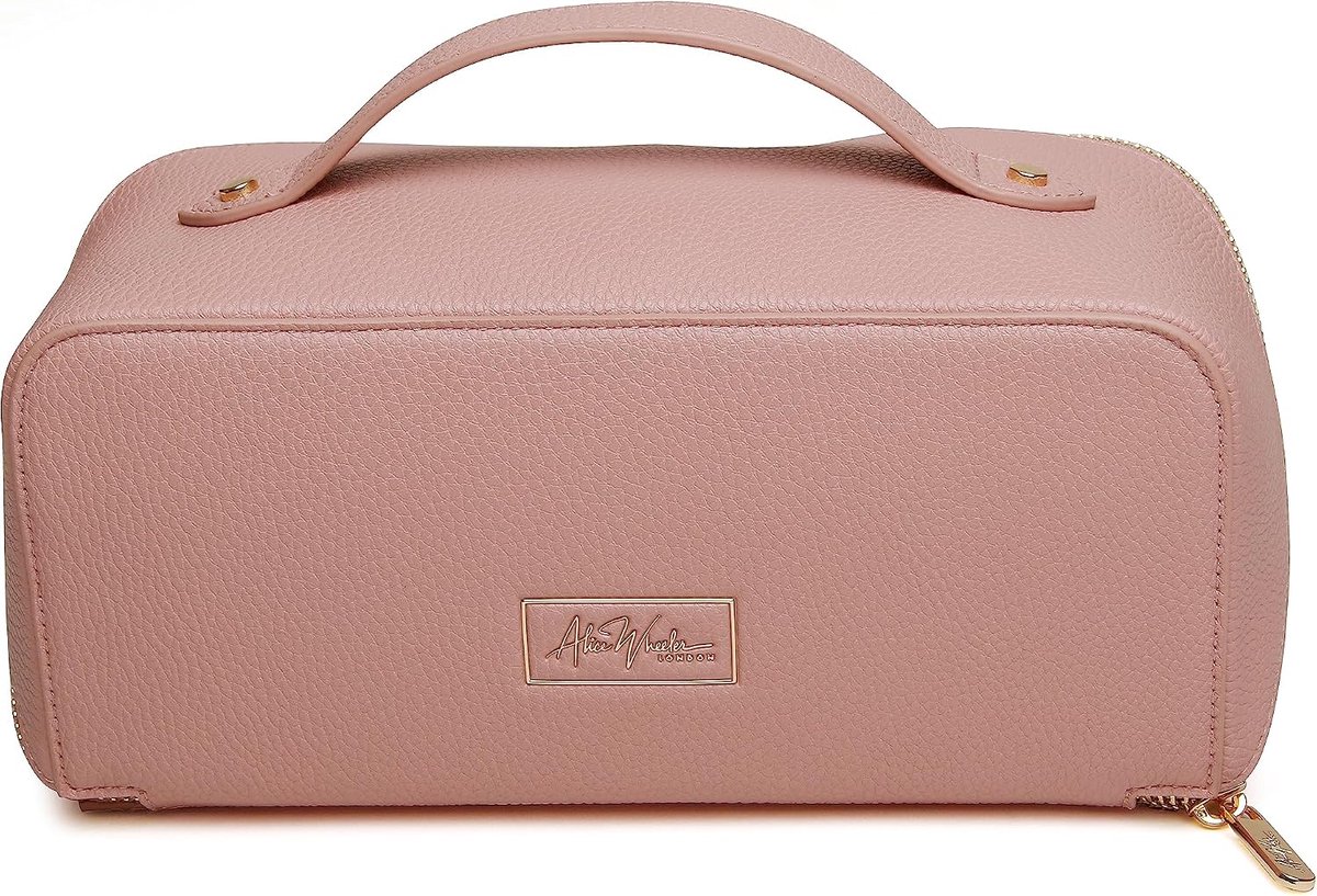 Make-up Organizer 24x12x12 cm - Roze - Concertina Vouwbaar - Praktisch voor op reis - ShopVlot
