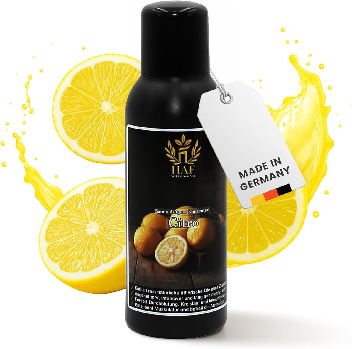 Sauna infusie concentraat 100 ml - Citro - 100% natuurlijke etherische oliën - Intensieve geurervaring - ShopVlot
