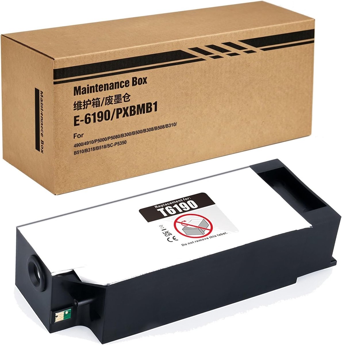 Onderhoudsdoos LCL T6190 - Vervanging voor Epson SureColor - Eenvoudige installatie - 1 stuk - ShopVlot
